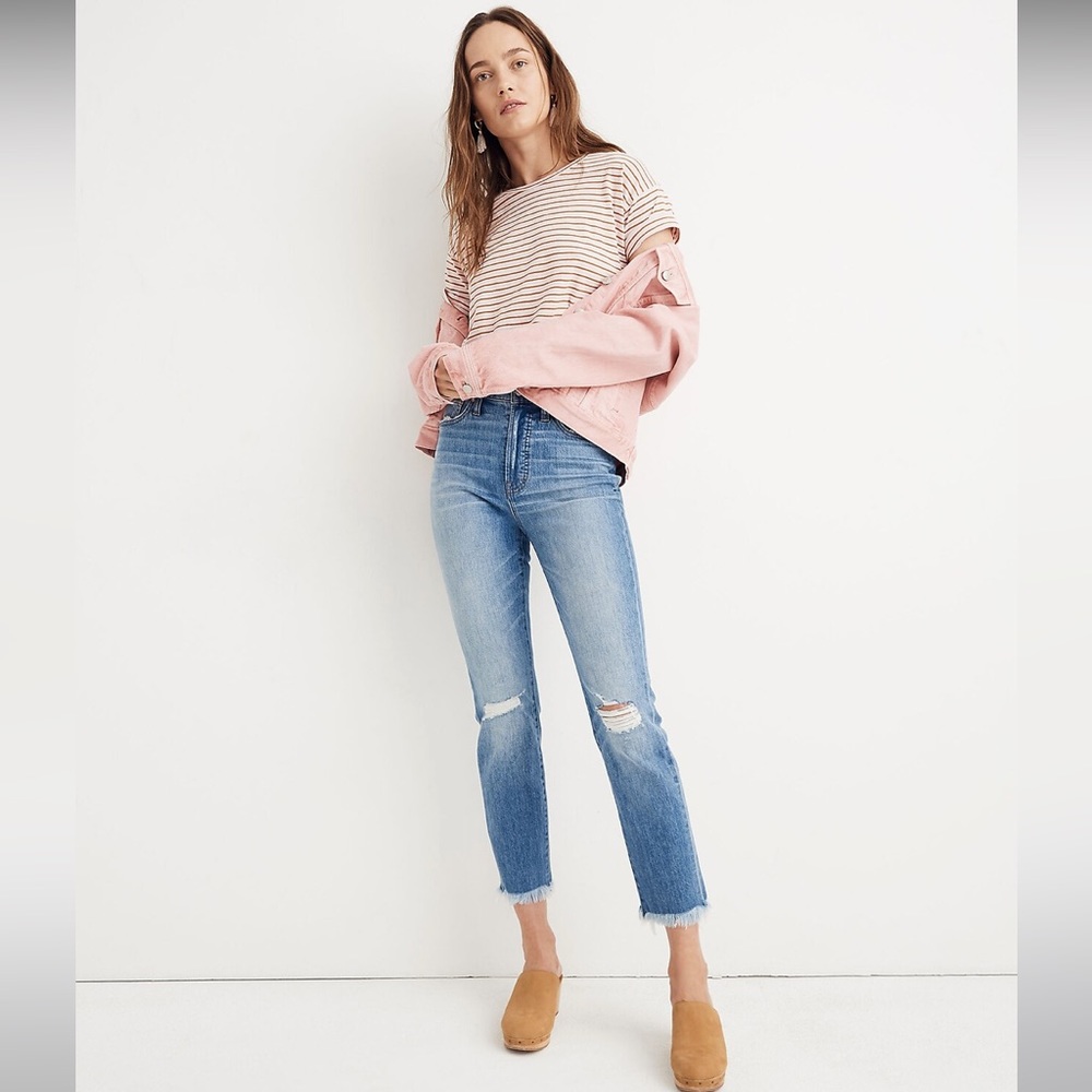 Madewell The Perfect Vintage Jean in Parnell Wash: Comfort Stretch - Sz 26